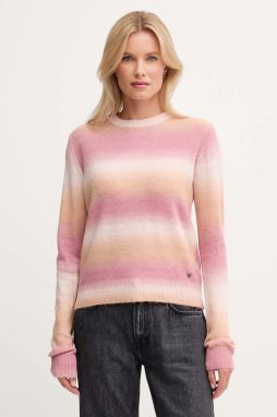 Sveter Pepe Jeans ružová farba, ľahký, PL7000060