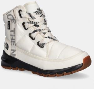 Snehule The North Face Thermoball Lace Up biela farba, NF0A817WQ4C1
