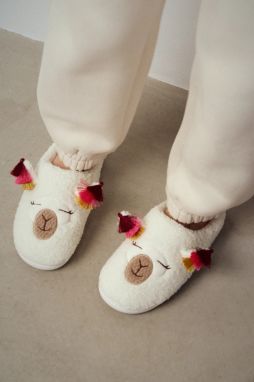 Papuče Medicine béžová farba