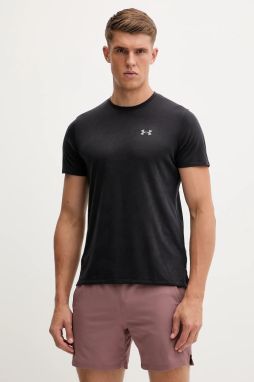 Tréningové tričko Under Armour čierna farba, s potlačou, 6006098