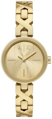 Hodinky Armani Exchange dámske, zlatá farba, AX5831