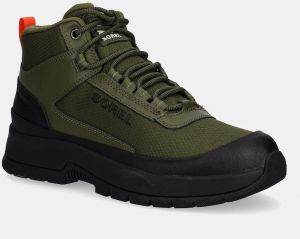Topánky Sorel OUTING NW SNEAKER MID WP zelená farba, 2138721355