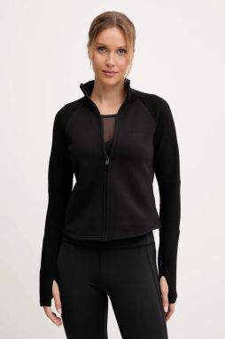 Tréningová mikina Calvin Klein Performance čierna farba, jednofarebná, LVGWF5J406