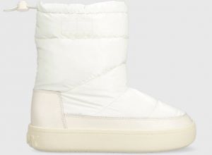 Snehule Tommy Jeans TJW WINTER BOOT biela farba, EN0EN02252