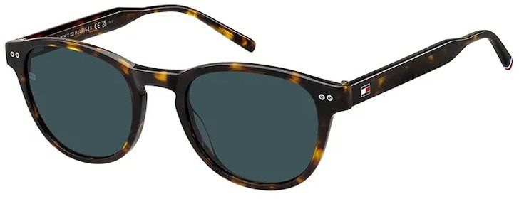 Okuliare Tommy Hilfiger pánske, čierna farba, TH 2186/S