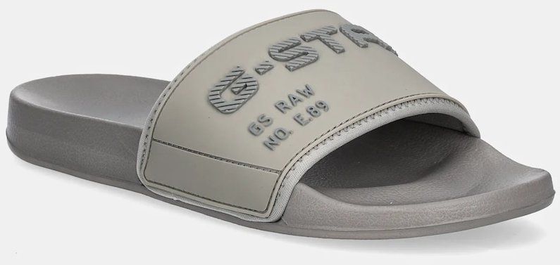 Šľapky G-Star  CART V TPU M pánske, šedá farba, D24807.C911