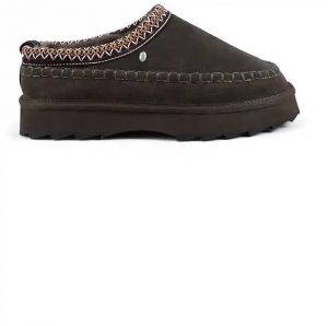 Semišové papuče Emu Australia Sharky Adventure Scuff hnedá farba, W13239