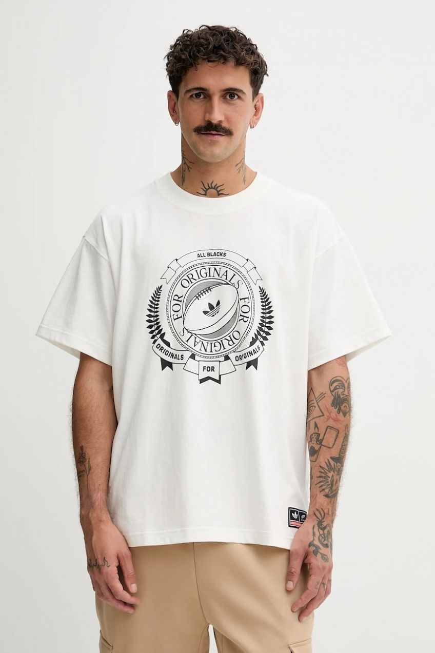 Bavlnené tričko adidas Originals All Black