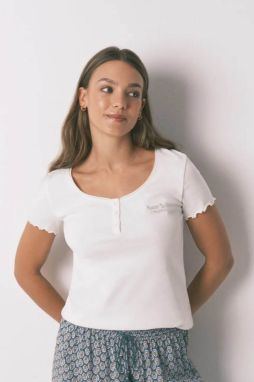 Tričko women'secret dámske, biela farba, 3272276