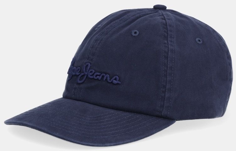Bavlnená šiltovka Pepe Jeans tmavomodrá farba, PM0400005