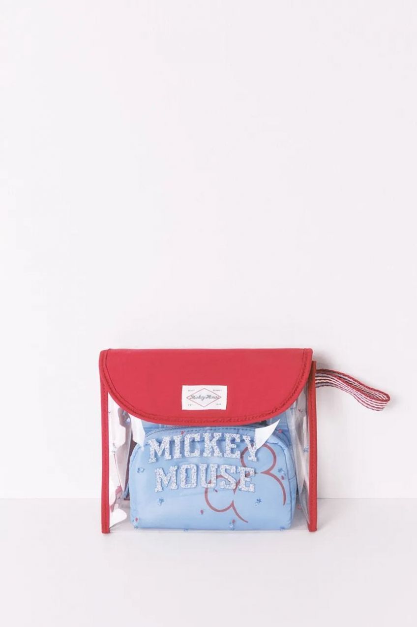 Kozmetická taška women'secret x Disney 3-pak červená farba, 4842956