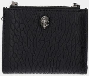 Kožená peňaženka Kurt Geiger London MINI PURSE KENSINGTON čierna farba, 4198700019