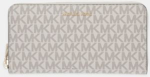 Peňaženka MICHAEL Michael Kors dámska, béžová farba, 32F5GJ6T7B