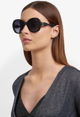 Slnečné okuliare Marc Jacobs dámske, čierna farba, MARC 763/S