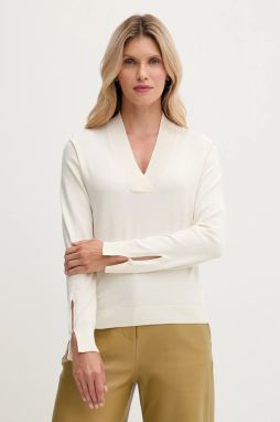 Sveter United Colors of Benetton béžová farba, ľahké, 1W2AD4034