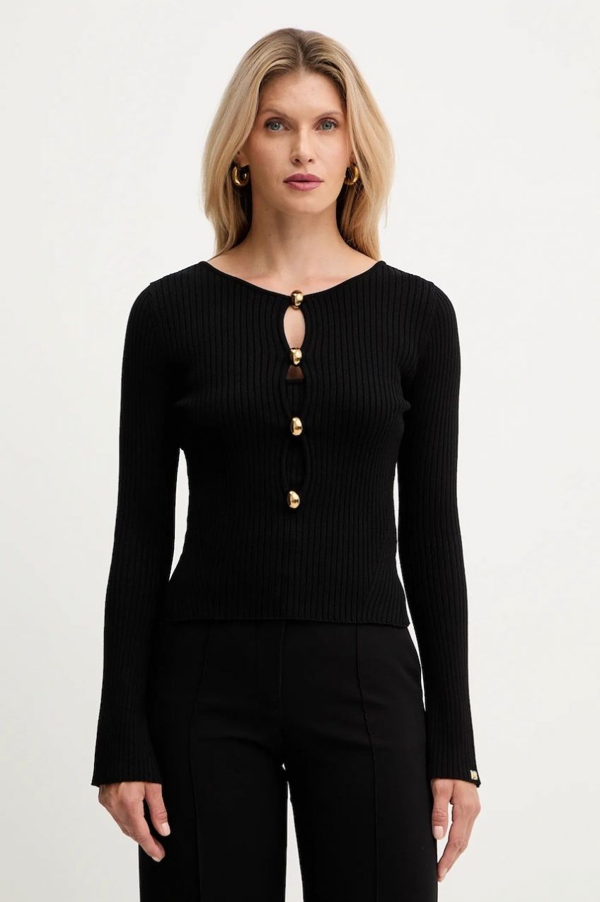Sveter Marciano Guess AGATHE čierna farba, 5BGR44 5891Z