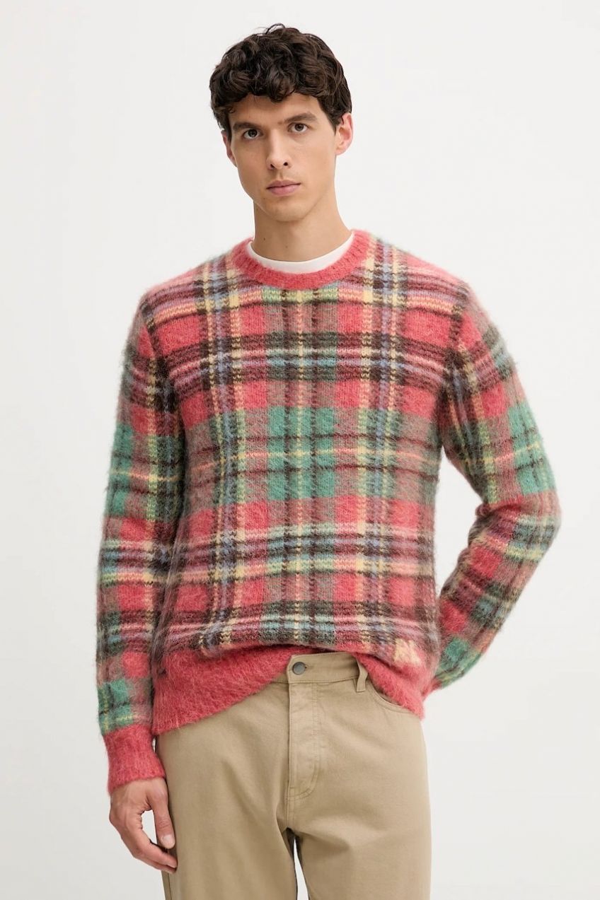 Sveter s prímesou vlny Polo Ralph Lauren červená farba, teplé, 710978083