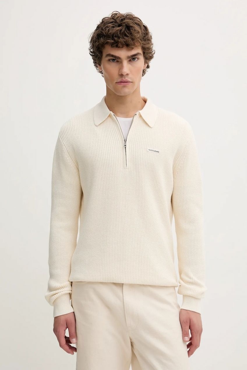 Bavlnený sveter Guess Jeans