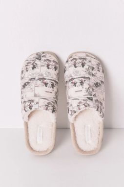 Papuče women'secret MULTILICENSE URBAN biela farba, 4992526