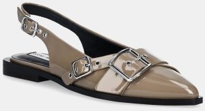 Baleríny Steve Madden Grezly hnedá farba, s otvorenou pätou, 11003901