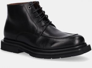 Kožená obuv Steve Madden Honour čierna farba, 12000856