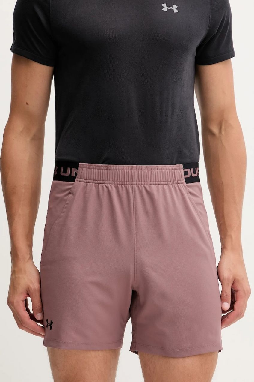 Tréningové šortky Under Armour Vanish Woven čierna farba, 1373718
