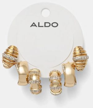 Náušnice Aldo 3-pak TRIPLECHARM.972