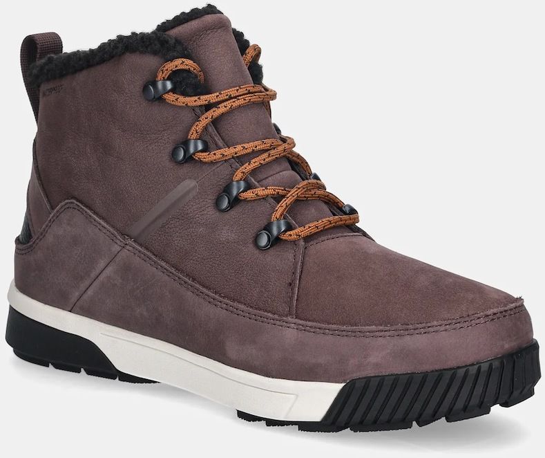 Snehule The North Face Sierra Mid Lace červená farba, NF0A4T3XC9R1