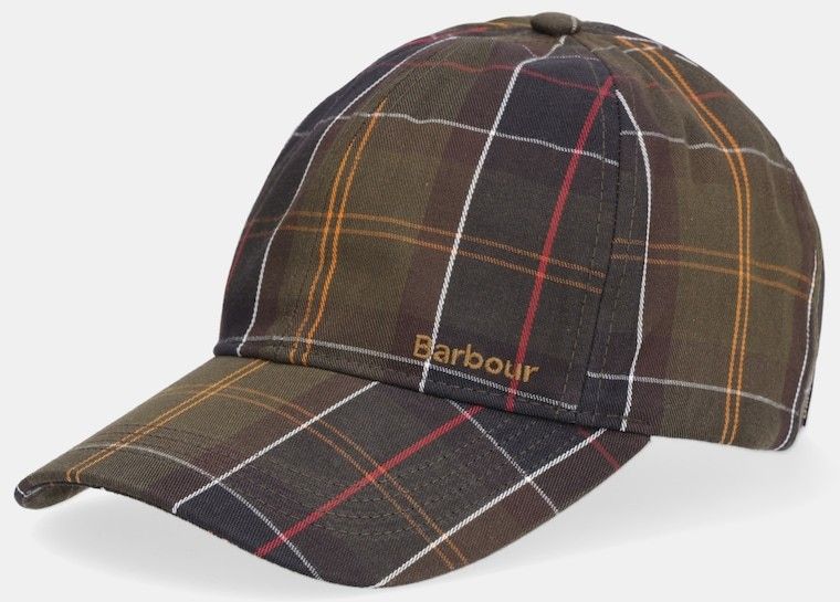 Šiltovka Barbour Barbour Telfield zelená farba, MHA0910
