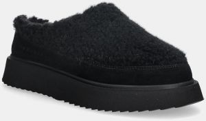 Papuče Inuikii Curly Micro čierna farba, 1014.026.0031.000