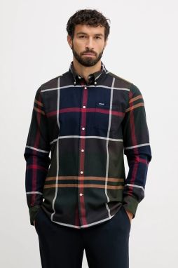 Bavlnená košeľa Barbour DUNOON viac farieb, regular, s golierom button-down, MSH4980