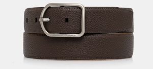 Opasok Calvin Klein hnedá farba, LV04D7024G