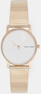 Hodinky Calvin Klein dámske, zlatá farba, 25100035