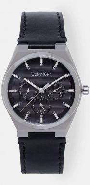 Hodinky Calvin Klein pánske, strieborná farba, 25200524