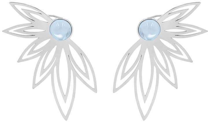 Pozlátené náušnice Lilou Sunshine