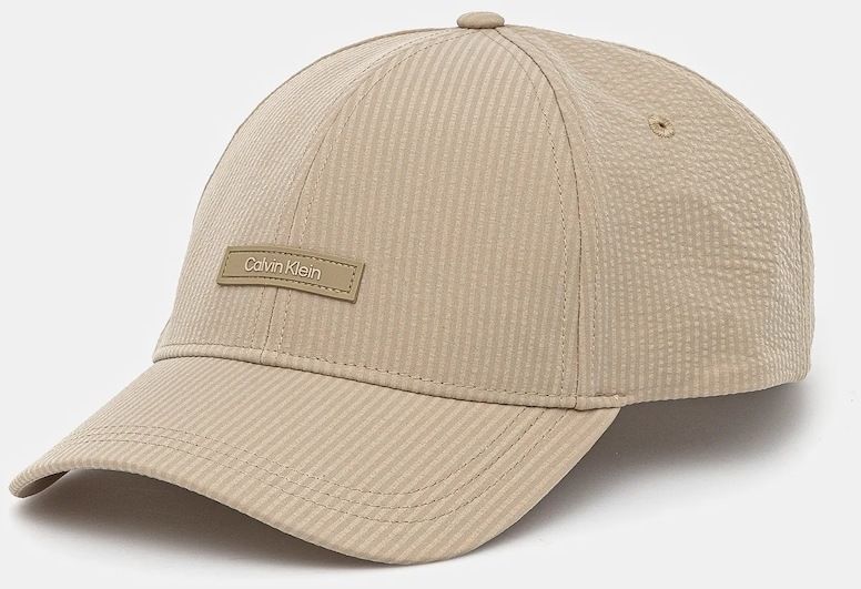 Šiltovka Calvin Klein pánske, zelená farba, s nášivkou, K50K512974