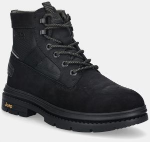 Topánky Jeep TUAREG BOOT WP čierna farba, JM52020A