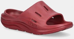 Šľapky Hoka One One ORA Recovery Slide 3 béžová farba, na platforme