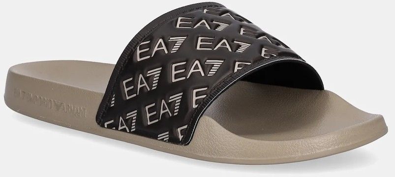 Šľapky EA7 Emporio Armani béžová farba, AF15125.7X000109