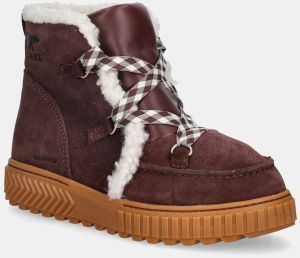 Snehule Sorel ONA AVE ALPINE BOOT WP bordová farba, 2088311628