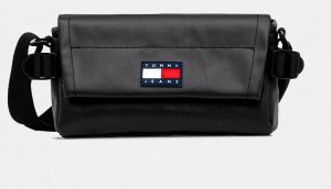 Malá taška Tommy Jeans čierna farba, AM0AM13724