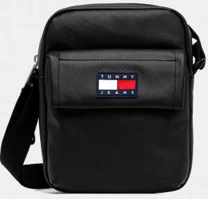 Malá taška Tommy Jeans čierna farba, AM0AM13723