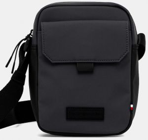 Malá taška Tommy Hilfiger šedá farba, AM0AM13645
