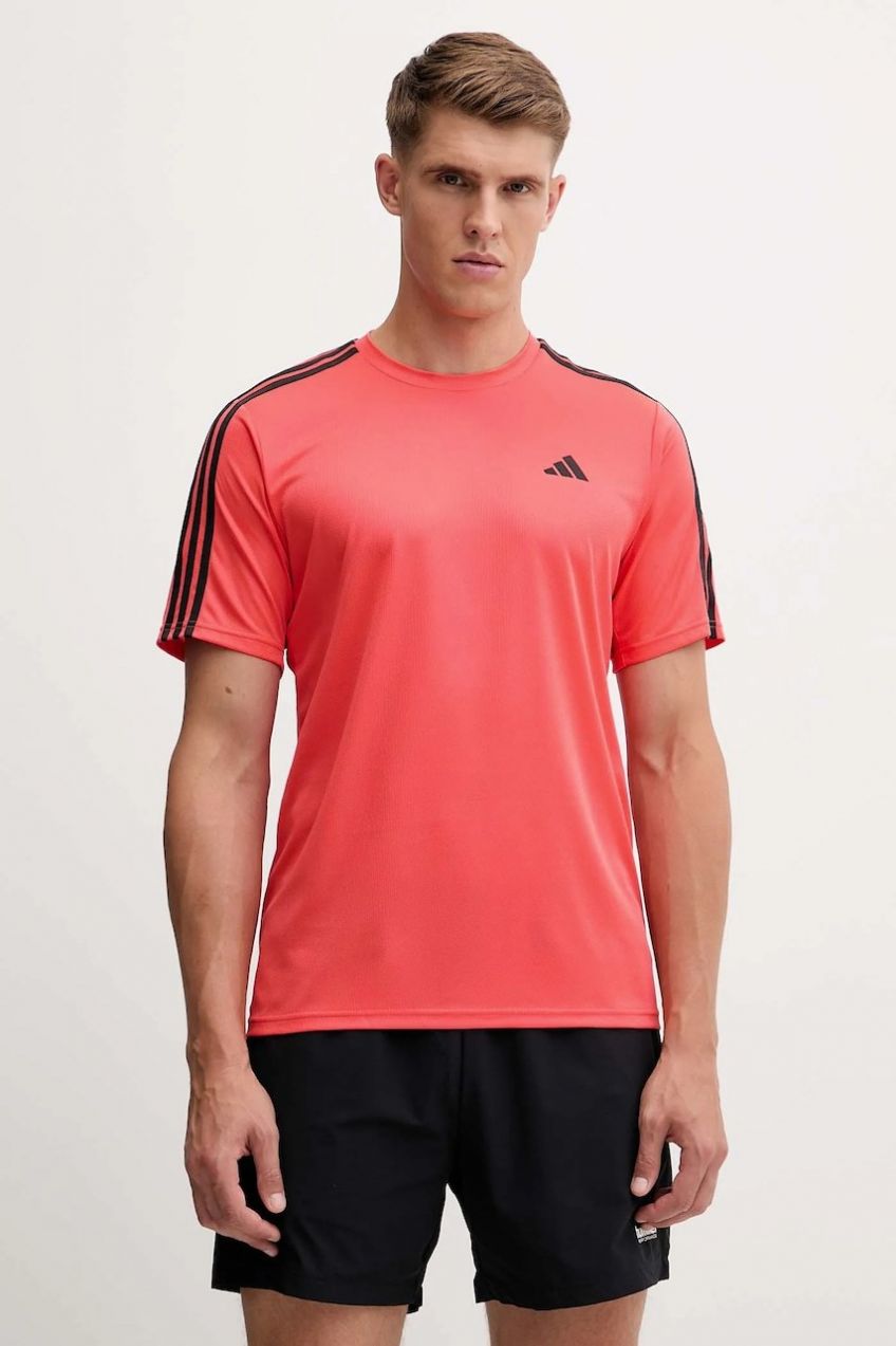 Tréningové tričko adidas Performance Te-Es Base 3S oranžová farba, s potlačou, KA7853