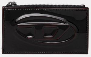 Peňaženka Diesel 1DR 2.0 1DR CARD HOLDER III dámska, čierna farba, X10392.P8008