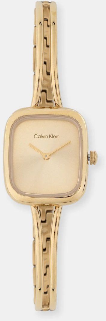 Hodinky Calvin Klein dámske, zlatá farba, 25100132