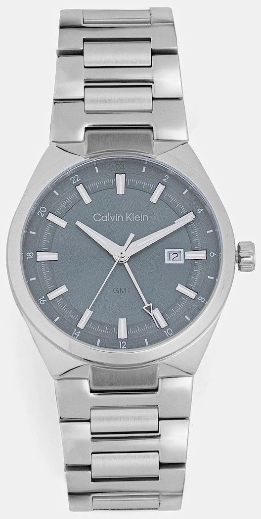 Hodinky Calvin Klein pánske, strieborná farba, 25200492