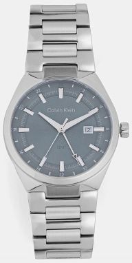 Hodinky Calvin Klein pánske, strieborná farba, 25200492