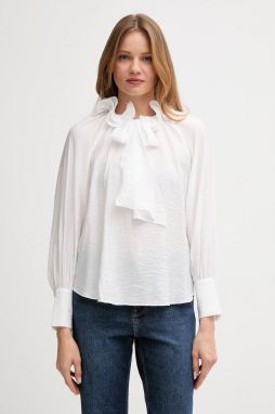 Blúzka Pedro del Hierro biela farba, jednofarebná, 6632948