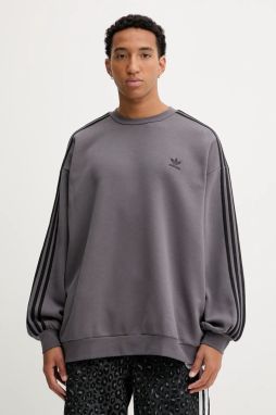Mikina adidas Originals Adicolor fialová farba, s nášivkou, JY1402